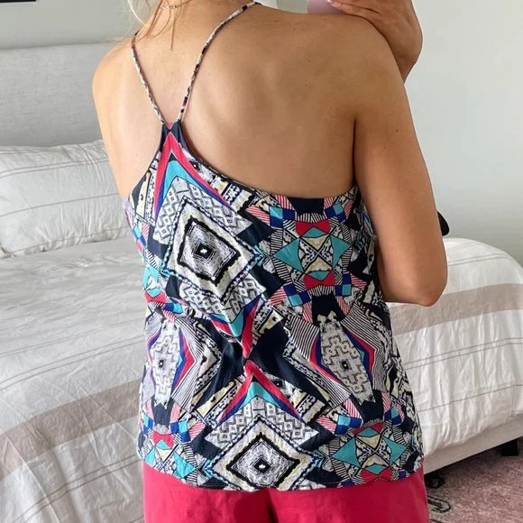 Aztec Pattern Tank Top - Picture 3 of 4
